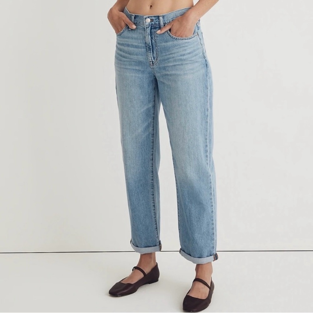 Madewell The Slouchy Boyjean Size 26